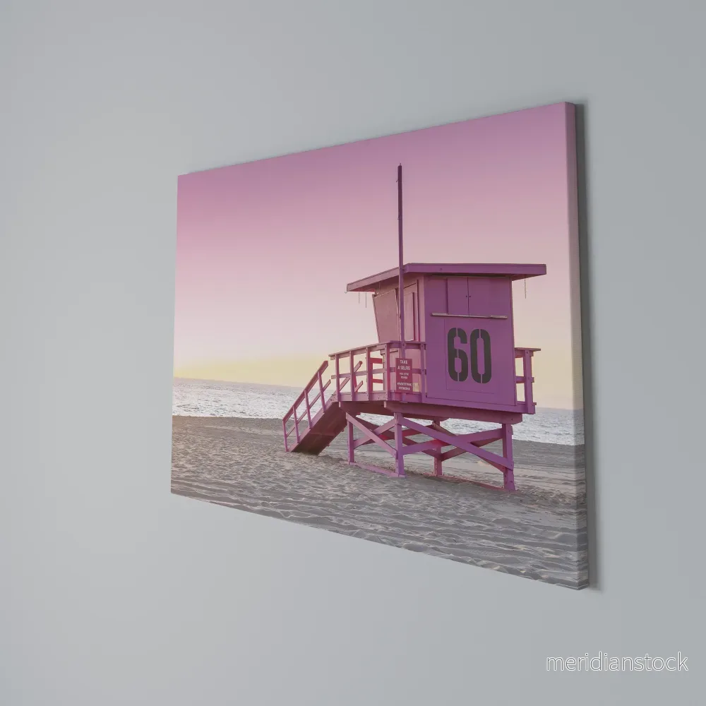 PINK PARADISE WATCH Horizontal Canvas Print - Bild 3