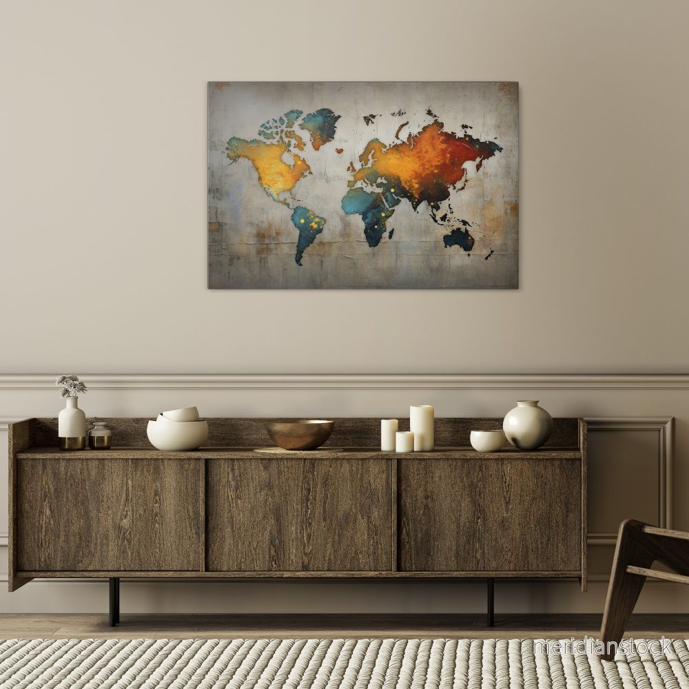 GLOBAL HUES EXPLORED Horizontal Canvas Print