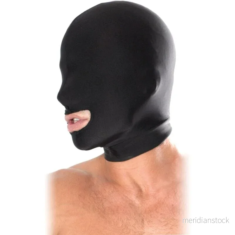 FETISH FANTASY SERIES - OPEN MOUTH HOOD BLACK - Bild 3