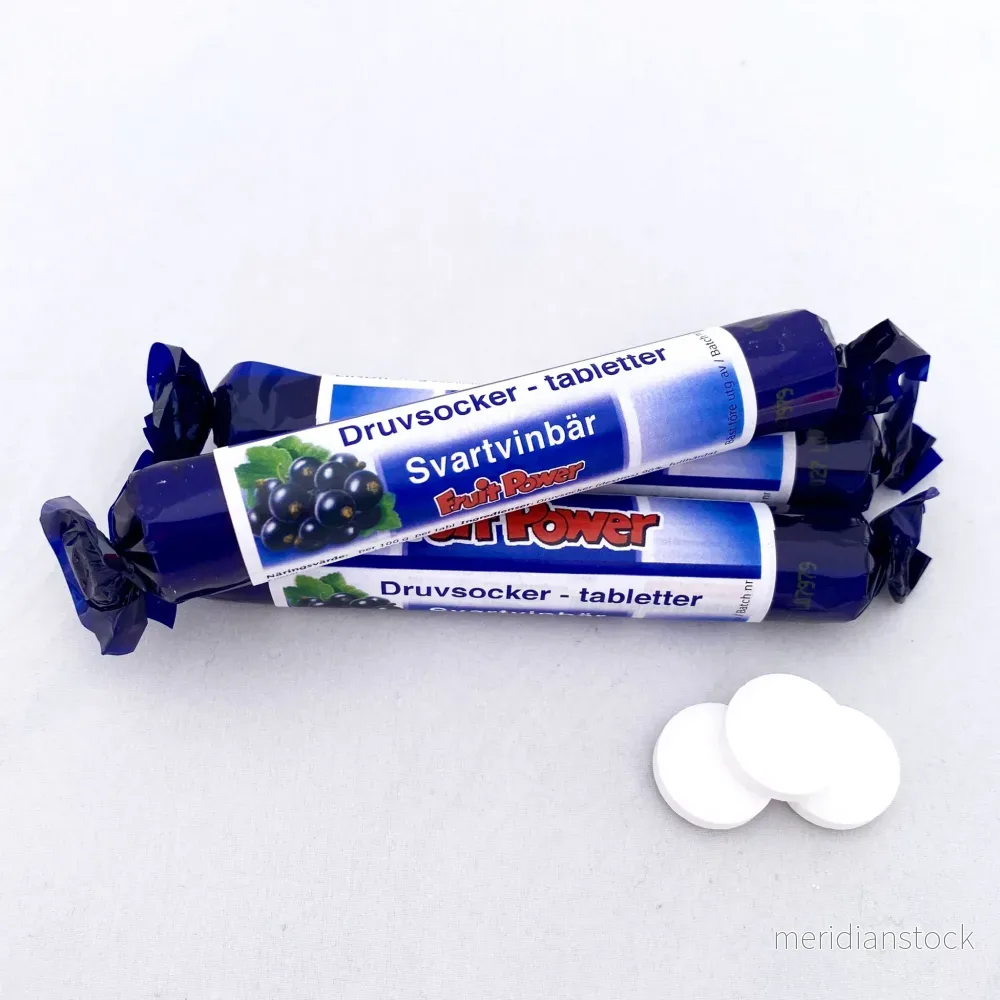 Druvsocker FruitPower Svarta vinbär 5-pack - Bild 2