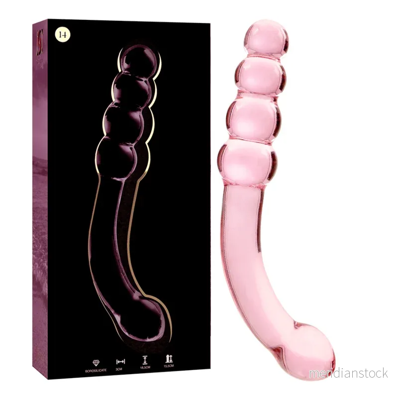 NEBULA SERIES BY IBIZA - MODEL 14 DILDO BOROSILICATE GLASS CLEAR 18.5 CM -O- 3 CM - Bild 2