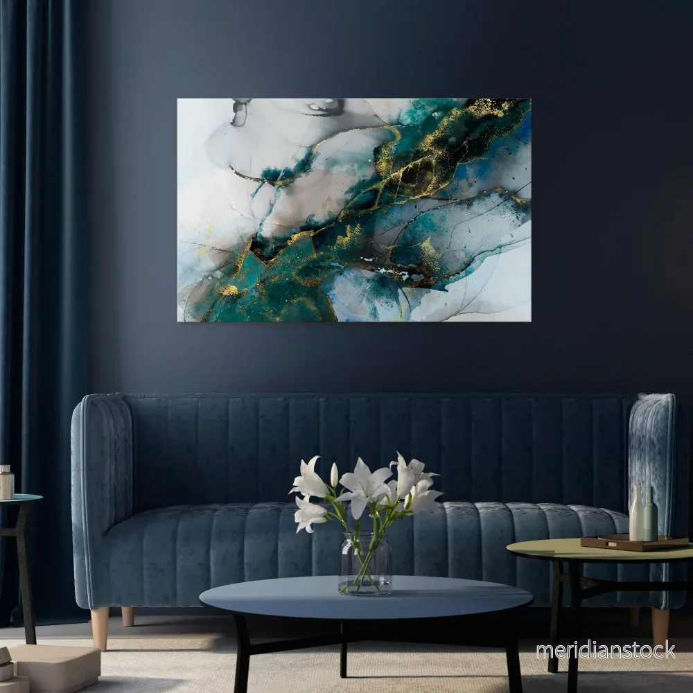 SERENE DRIFT Horizontal Canvas Print - Bild 2