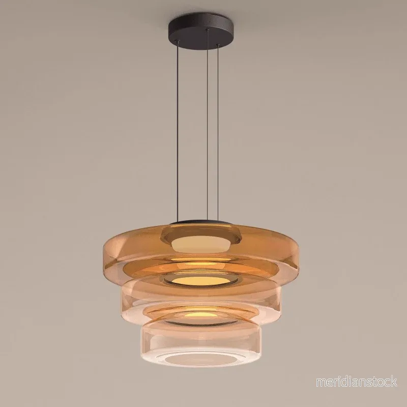 Modern glashängande lampa i Bauhaus-stil – AuroraSphere