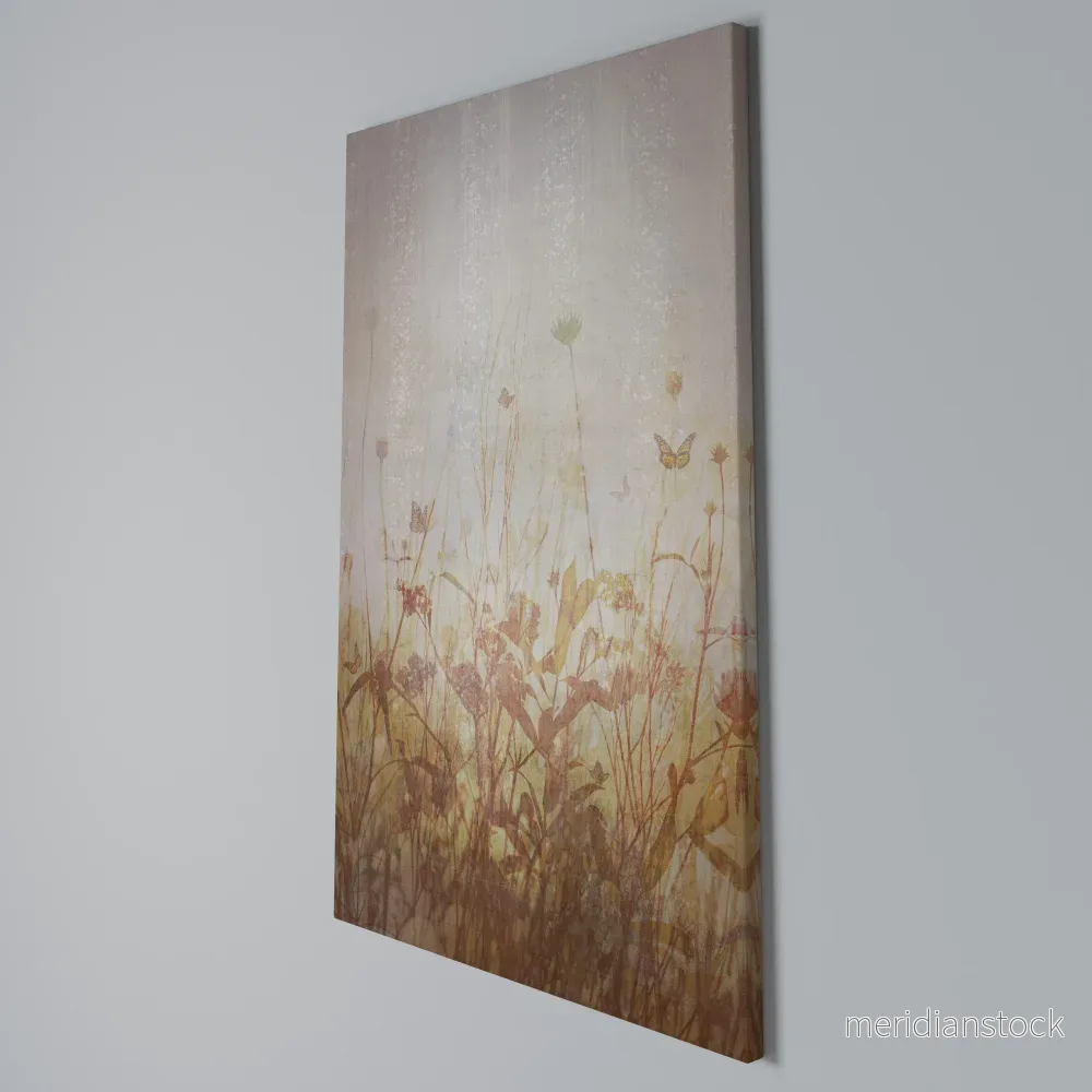 MEADOW BUTTERFLIES Vertical Canvas Print - Bild 3