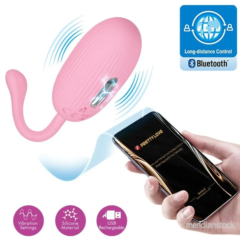 PRETTY LOVE - DOREEN PINK RECHARGEABLE VIBRATING EGG - Bild 3