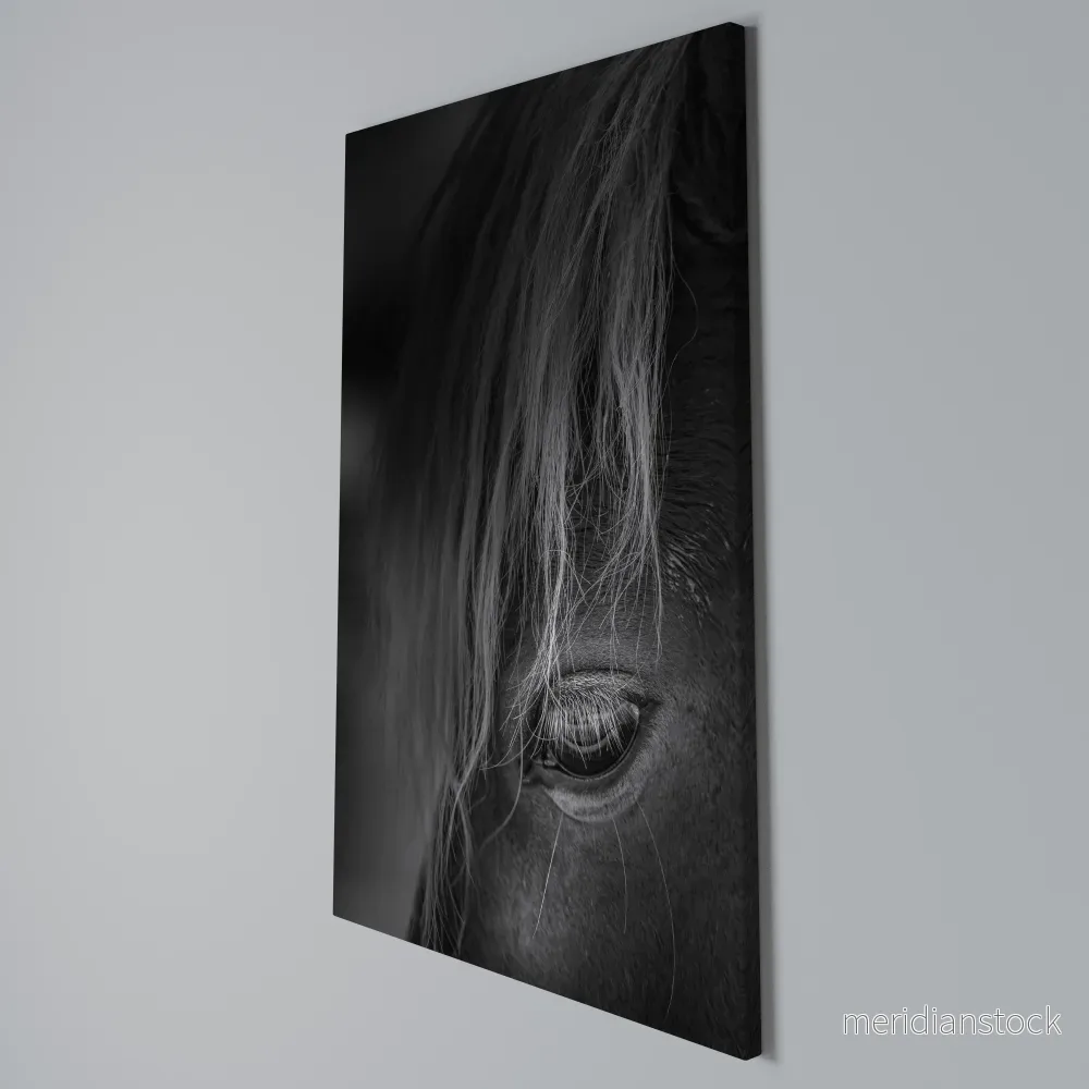 SILENT STRENGTH Vertical Canvas Print - Bild 3
