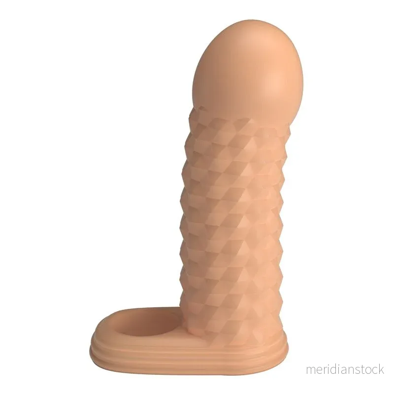 PRETTY LOVE - WOLFRAM PENIS EXTENSION SLEEVE 11.5 CM Ø 3.8 CM NATURAL - Bild 2