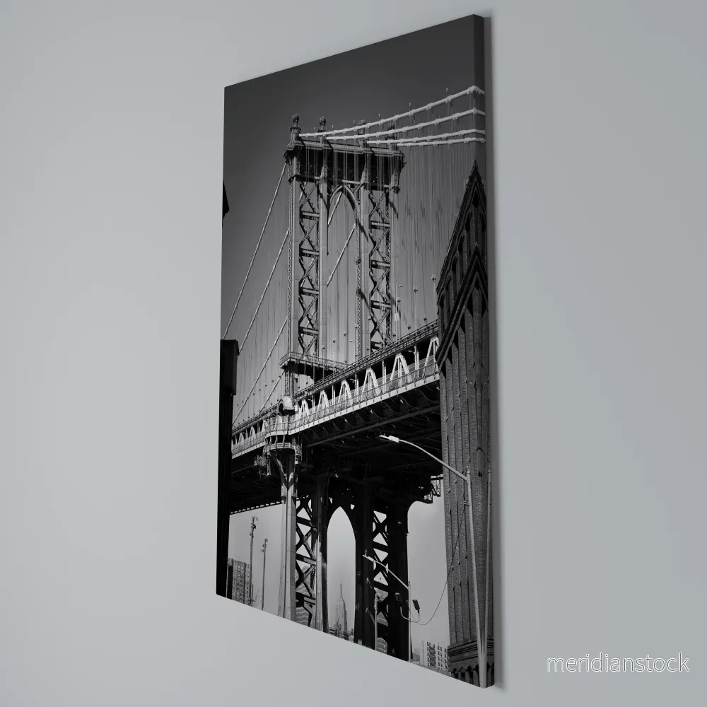 TIMELESS BRIDGE TALES Vertical Canvas Print - Bild 2