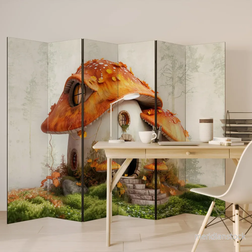 MYSTIC TOADSTOOL Rumsavdelare 6 paneler - Bild 3