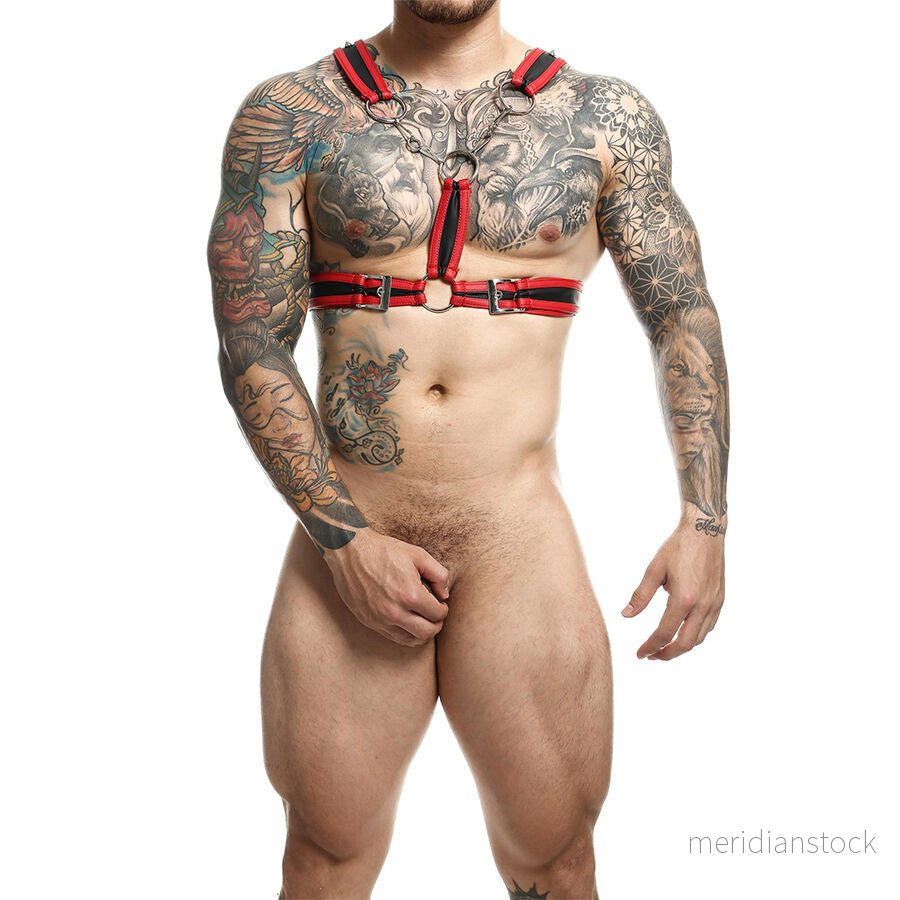 MOB - DNGEON RED HARNESS WITH CHAINS ONE SIZE