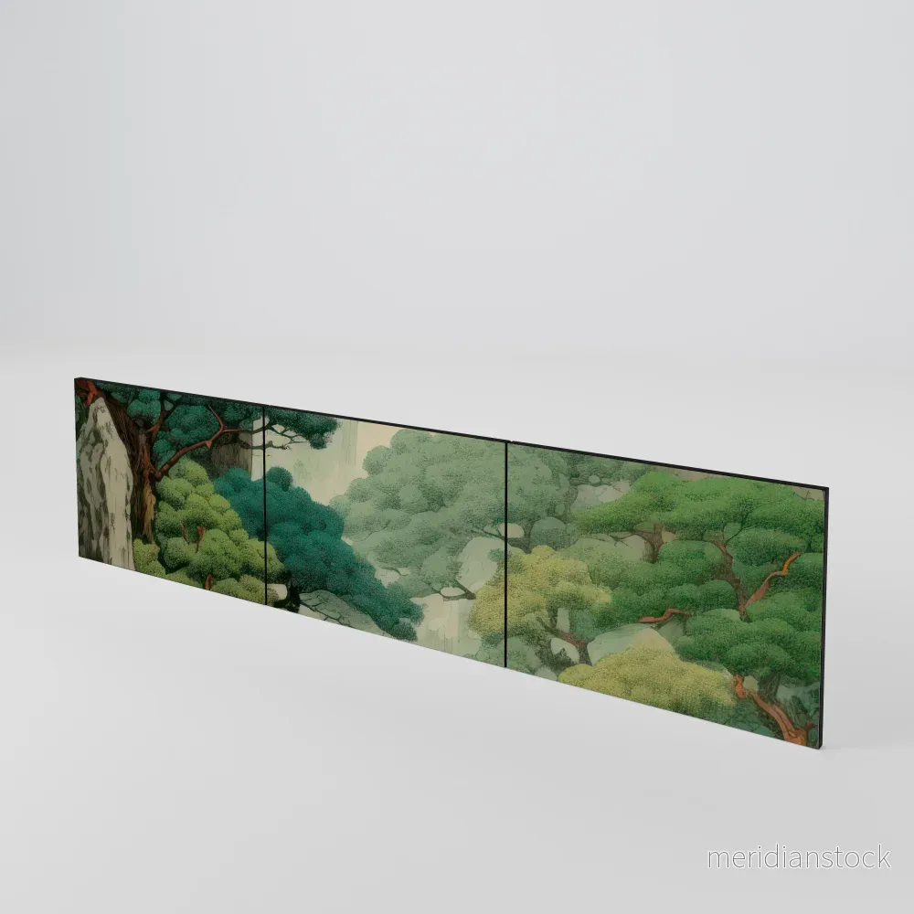 VERDURE ABYSS Luckset med 3 dörrar till TV-bänk - Bild 2