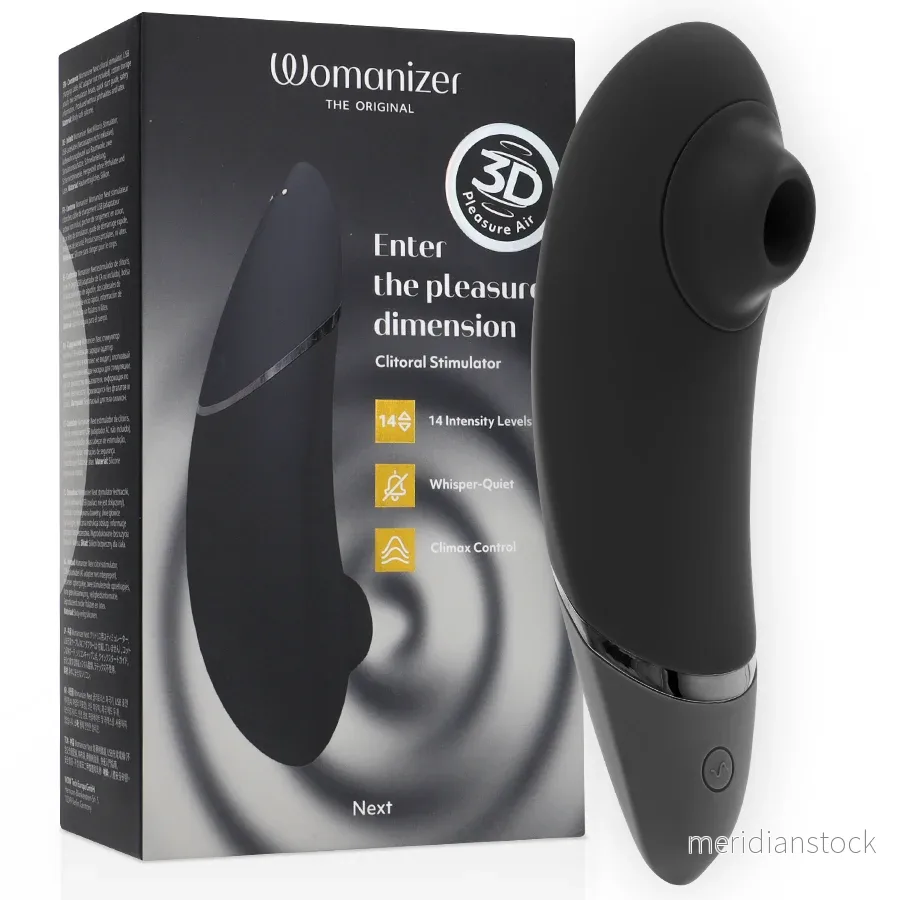 WOMANIZER - NEXT CLITORIAL STIMULATOR BLACK