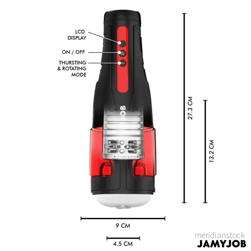 JAMYJOB - CYCLONE AUTOMATIC VAGINA MASTURBATOR 10 ROTATION AND THRUST MODES - Bild 2