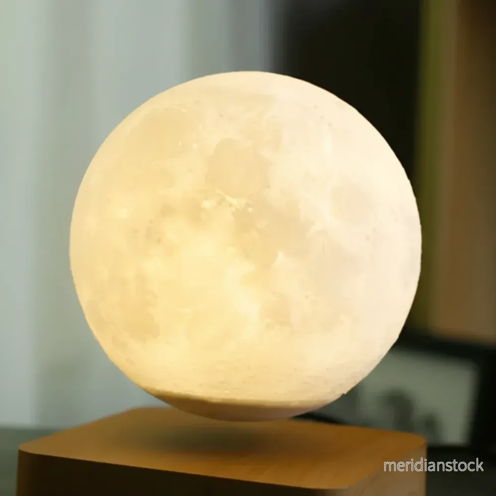 Svävande LED-månlampa - Nightorbix - Bild 3
