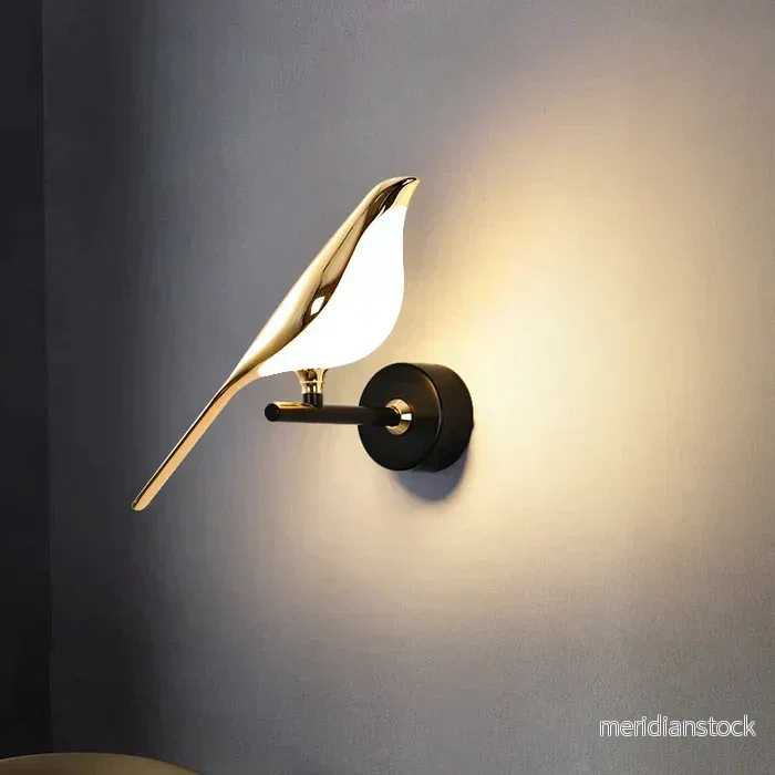 Modern fågelvägglampa – AviaryGlow Modern fågelvägglampa – AviaryGlow