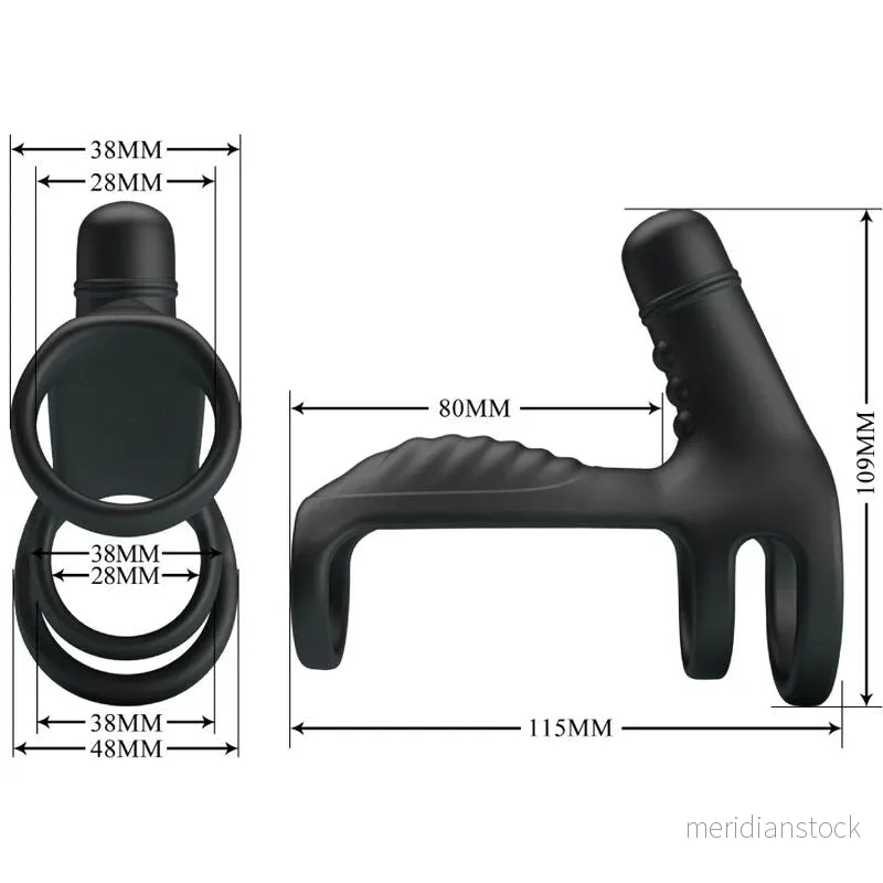 PRETTY LOVE - ELASTIC SOFT SILICONE EXTENSION SLEEVE - Bild 3