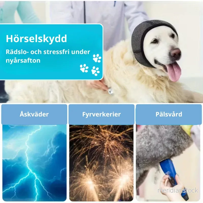 TystTass™ - Hörselskydd för Hundar - Bild 3