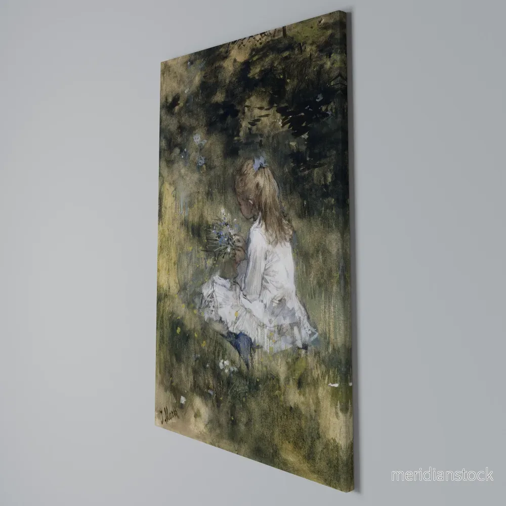 GATHERING SERENITY Vertical Canvas Print - Bild 3