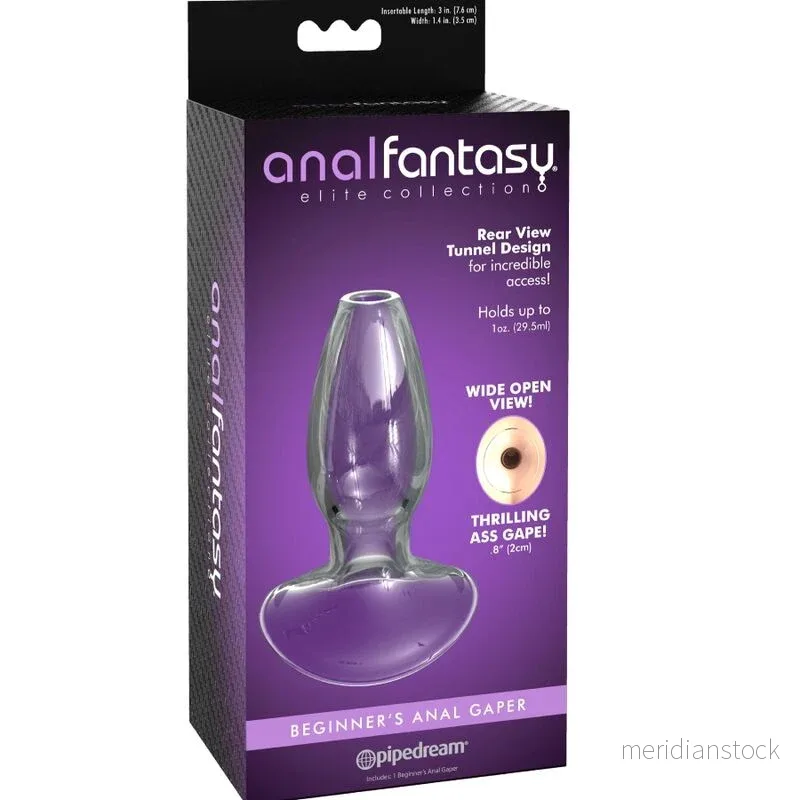 ANAL FANTASY ELITE COLLECTION - ANAL GAPER DILATOR FOR BEGINNERS CRYSTAL SIZE S - Bild 3