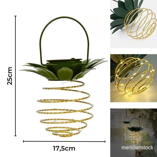 Ananas solcellslampa - SolarPine - Bild 3