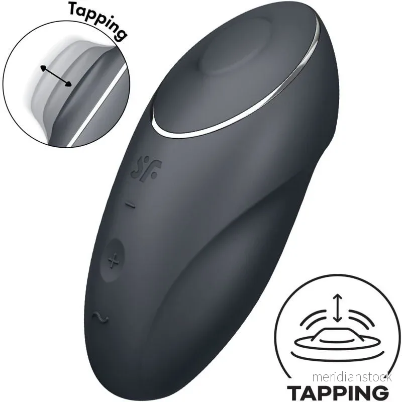 SATISFYER - TAP & CLIMAX 1 LAY-ON VIBRATOR RED - Bild 2