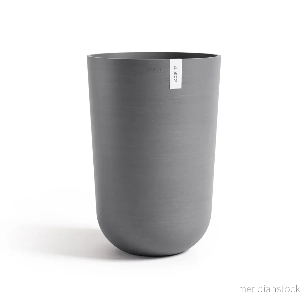 Kruka Oslo hög 52cm grå - Bild 3