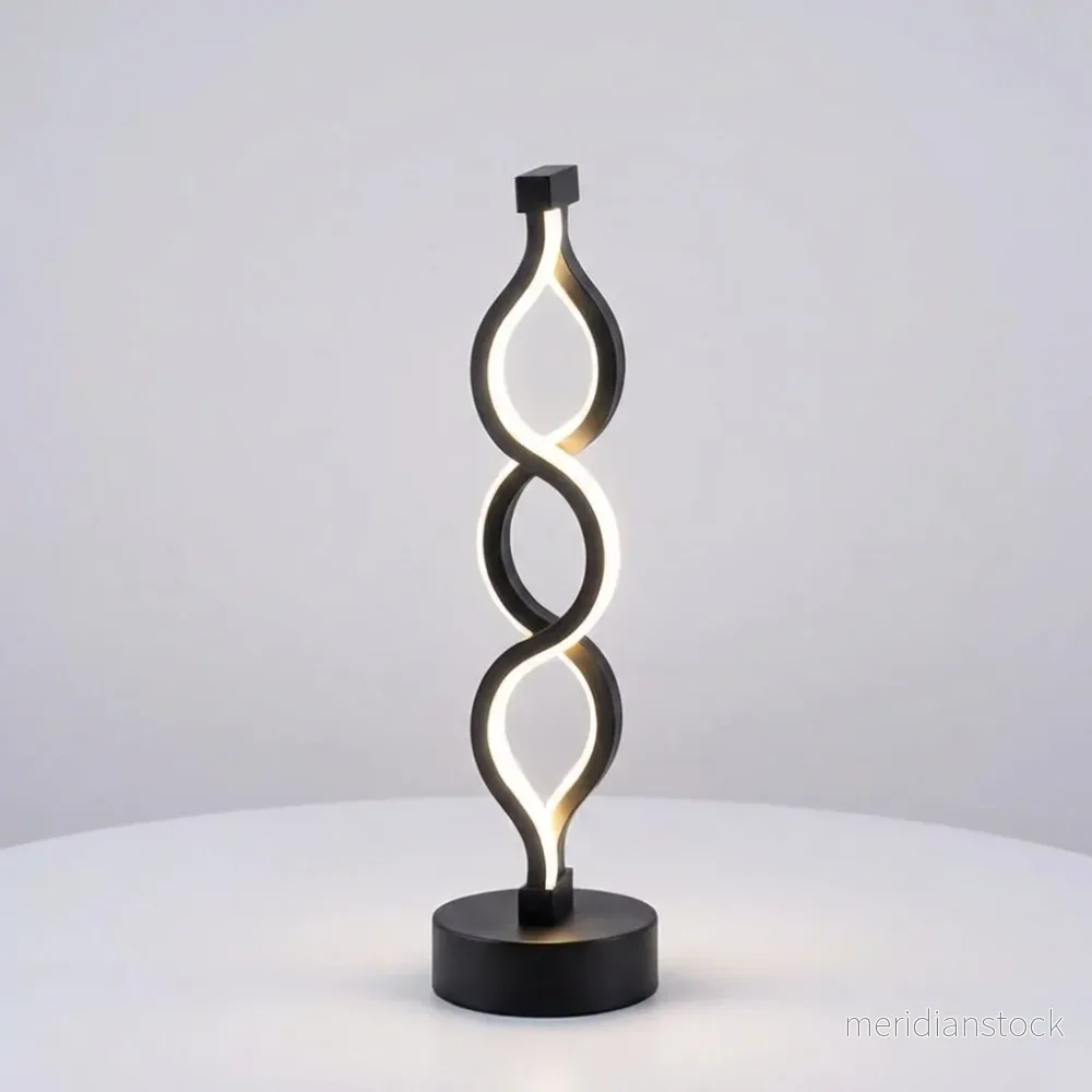 Modern spiralbordslampa - Spirique - Bild 2