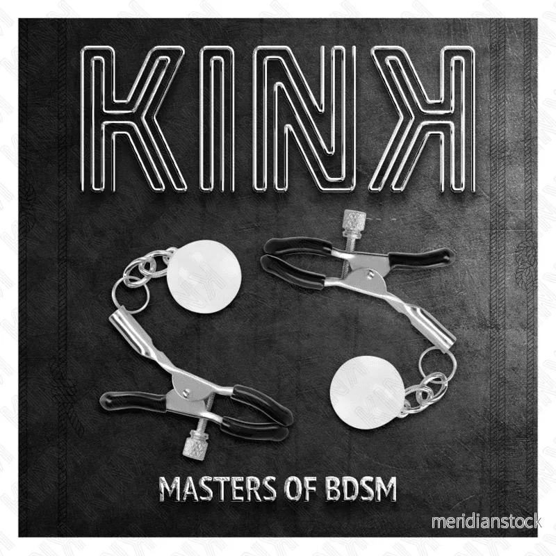 KINK - GLASS BEAD NIPPLE CLAMPS SILVER 6 CM - Bild 3