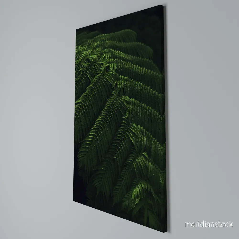 FERN FANTASY Vertical Canvas Print - Bild 3