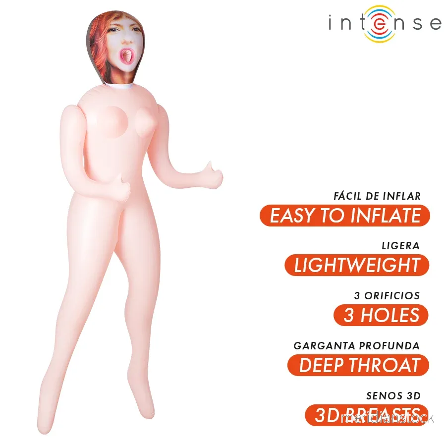 INTENSE DOLLS - SCARLETT INFLATABLE DOLL WITH THREE ORIFICES - Bild 2