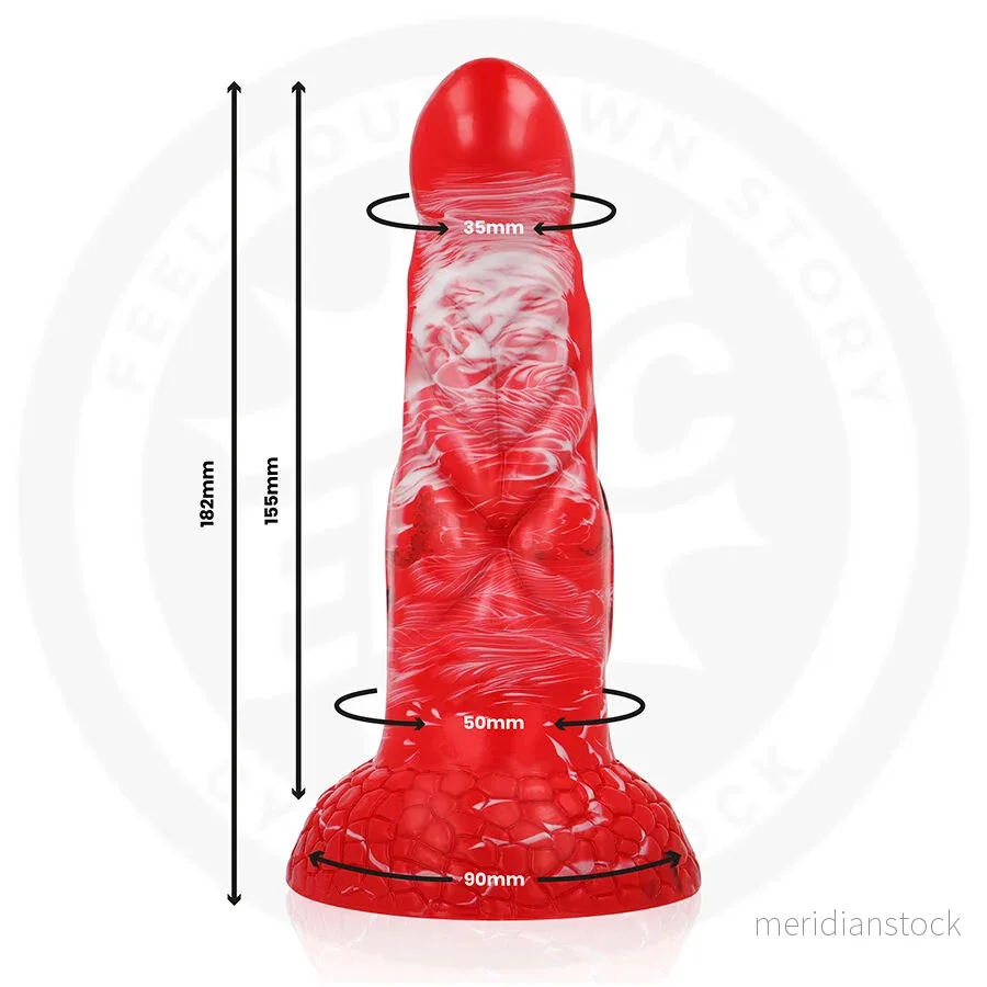EPIC - DILDO AGNIS CRIMSON FIRE - Bild 3
