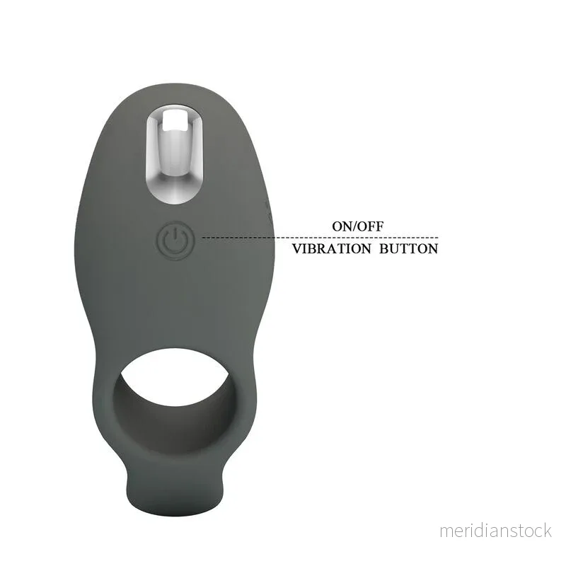 PRETTY LOVE - RECHARGEABLE VIBRATING RING WITH DUAL STIMULATION - Bild 3