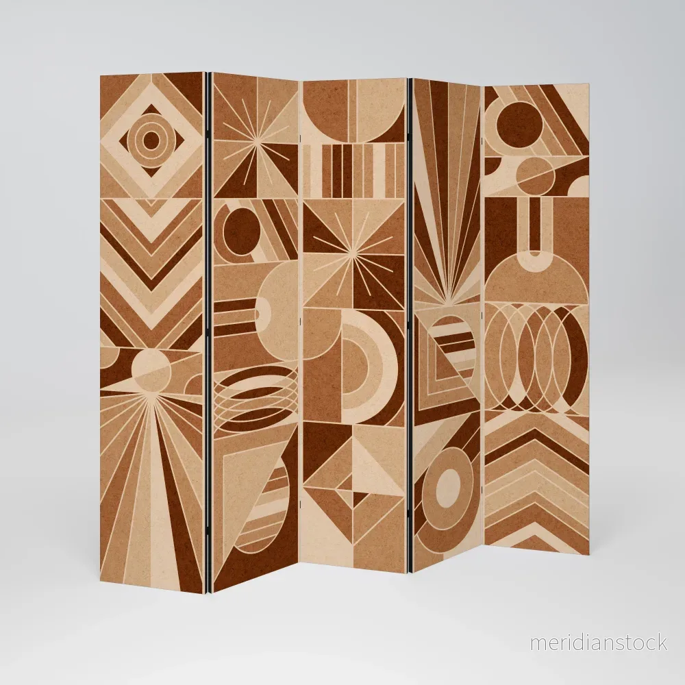 PRISM MOSAIC Dekorativ rumsavdelare – 5 paneler