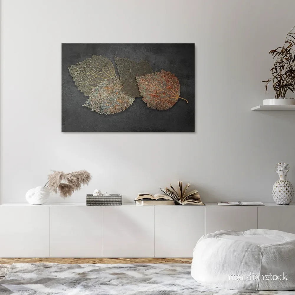 FOLIAGE IN FOCUS Horizontal Canvas Print