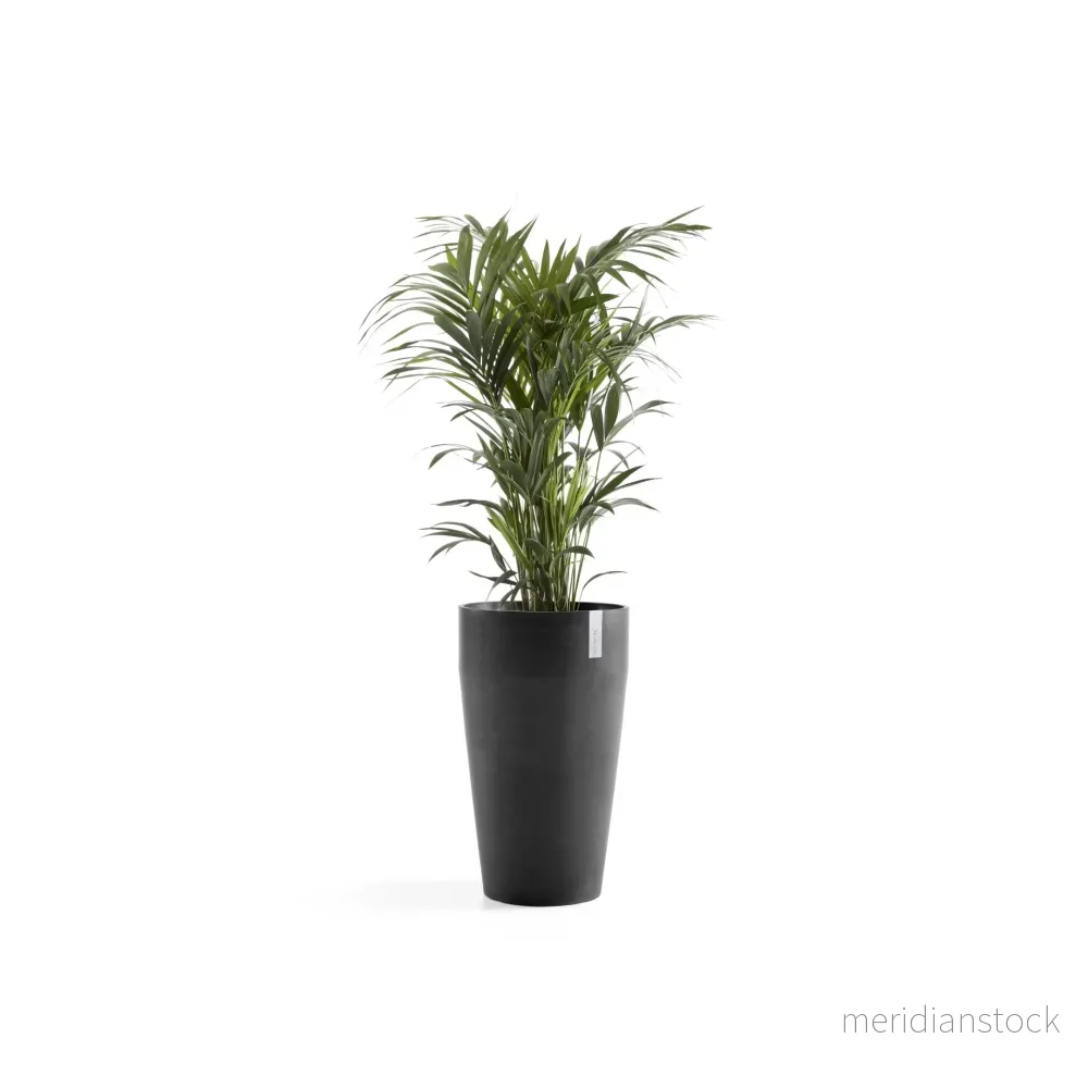 Kruka Sankara hög 75cm mörkgrå - Bild 3