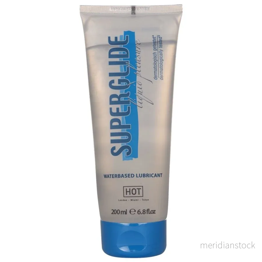HOT - SUPERGLIDE LIQUID PLEASURE WATERBASED LUBRICANT 200 ML