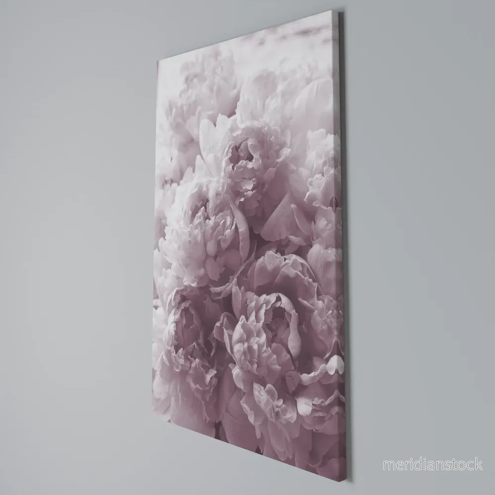 BLUSHED SERENITY Vertical Canvas Print - Bild 3