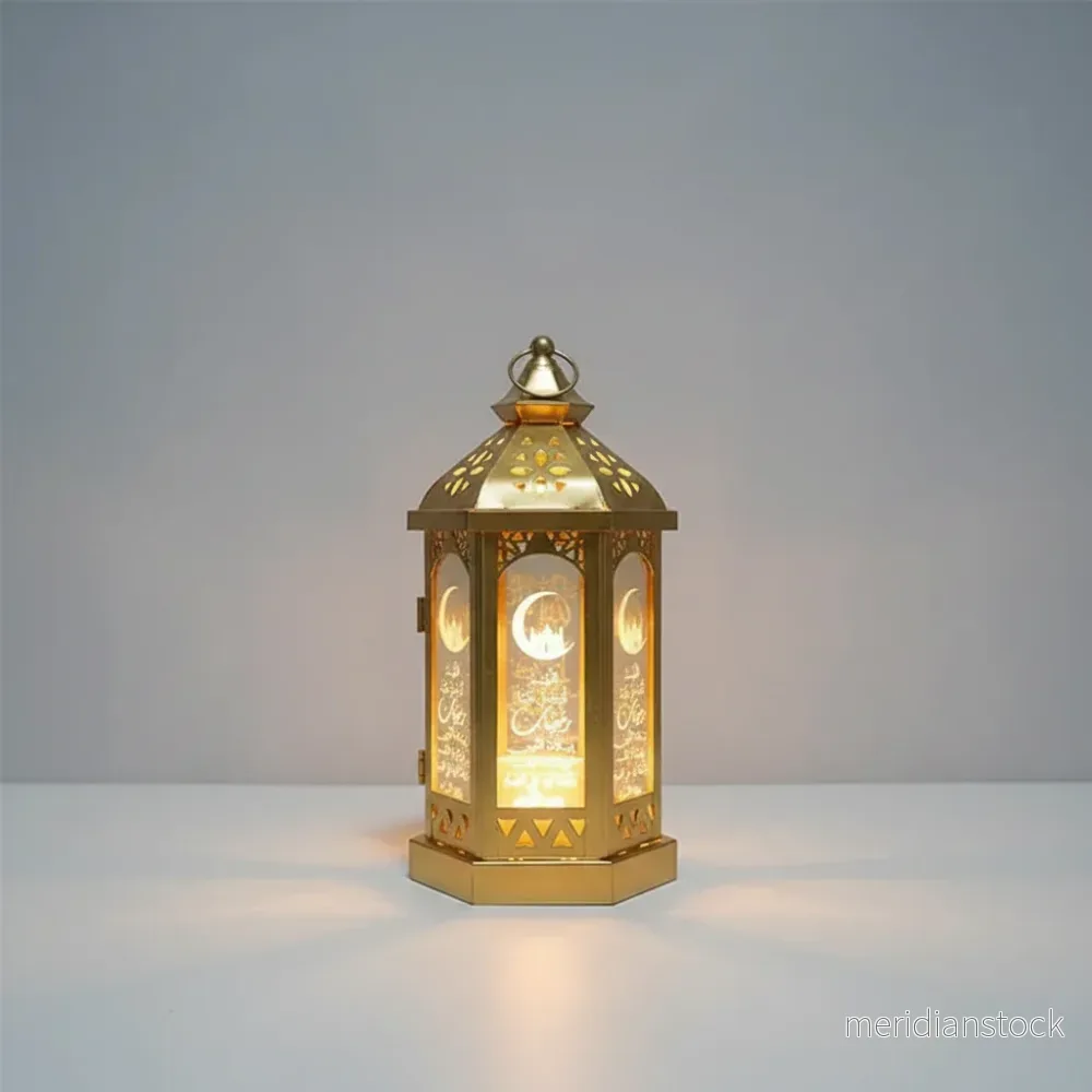 Bordslampa Med Varm Ljus - StarMinar - Bild 2