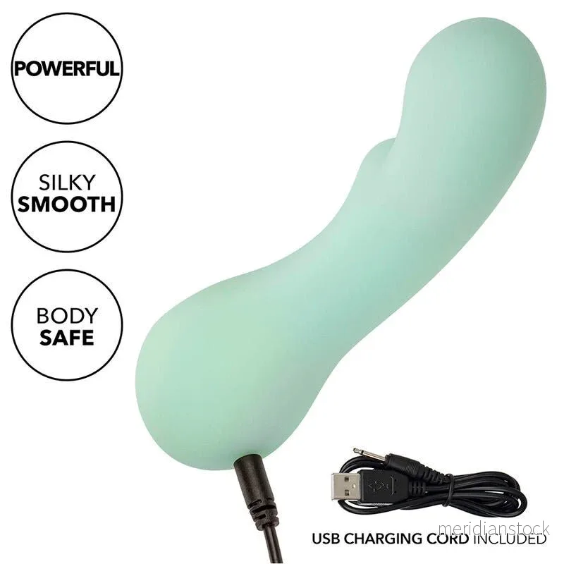 CALEXOTICS - PACIFICA BORA BORA ESTIMULATOR G SPOT 10 VIBRATIONS AQUA - Bild 2