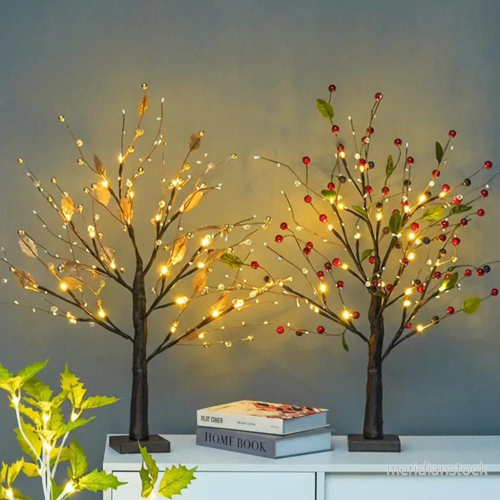 Trådlös LED Deko Träd - Warmbranch