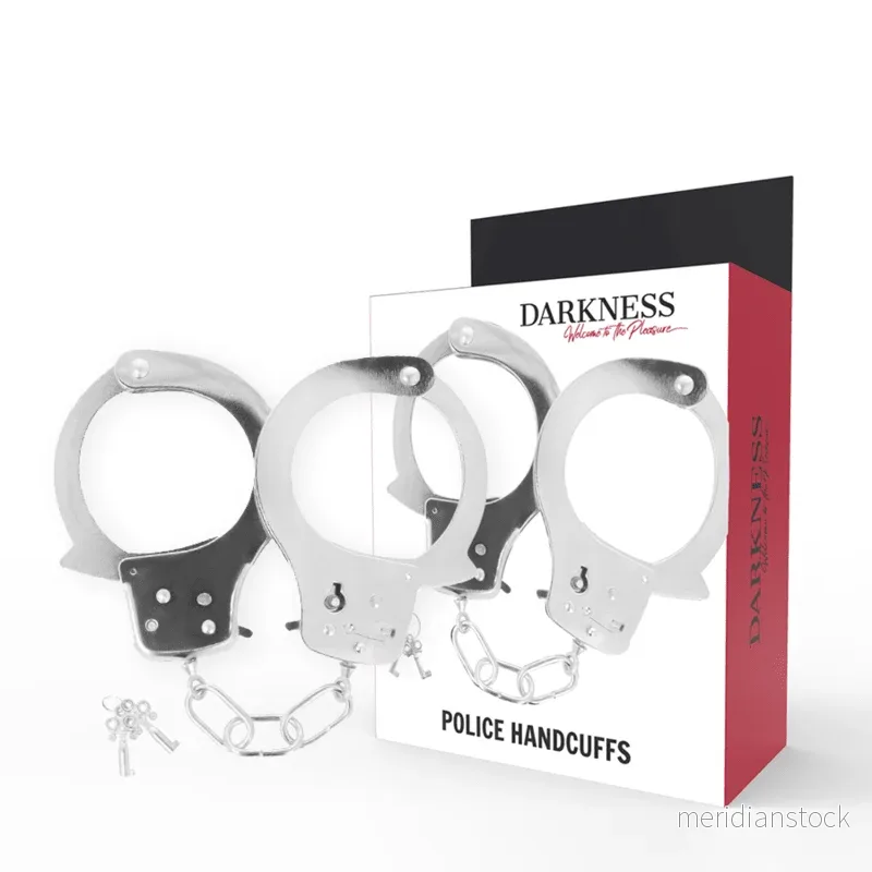 DARKNESS - METAL HANDCUFFS WITH KEYS - Bild 3