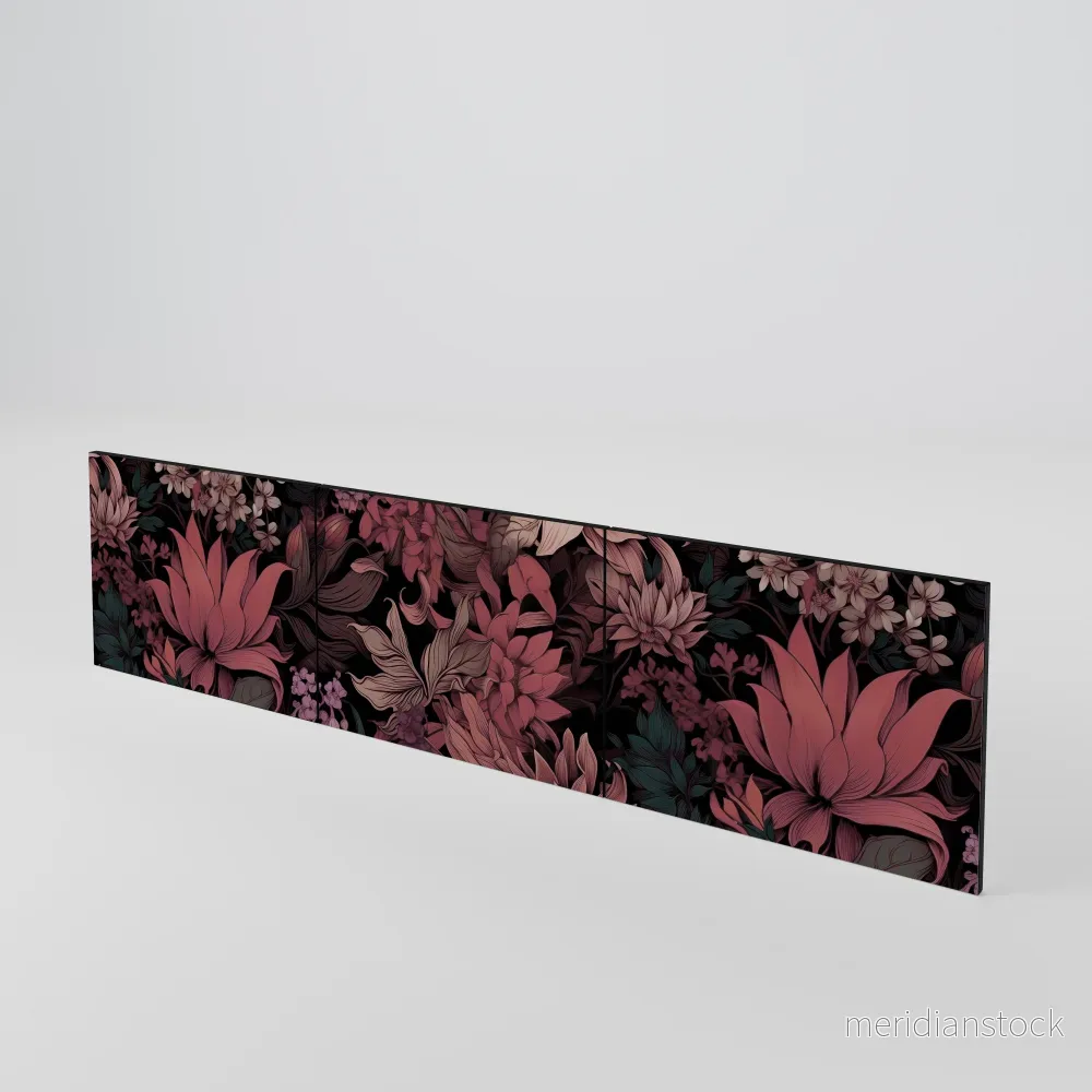 FLORAL WHISPER Luckset med 3 dörrar till TV-bänk - Bild 2
