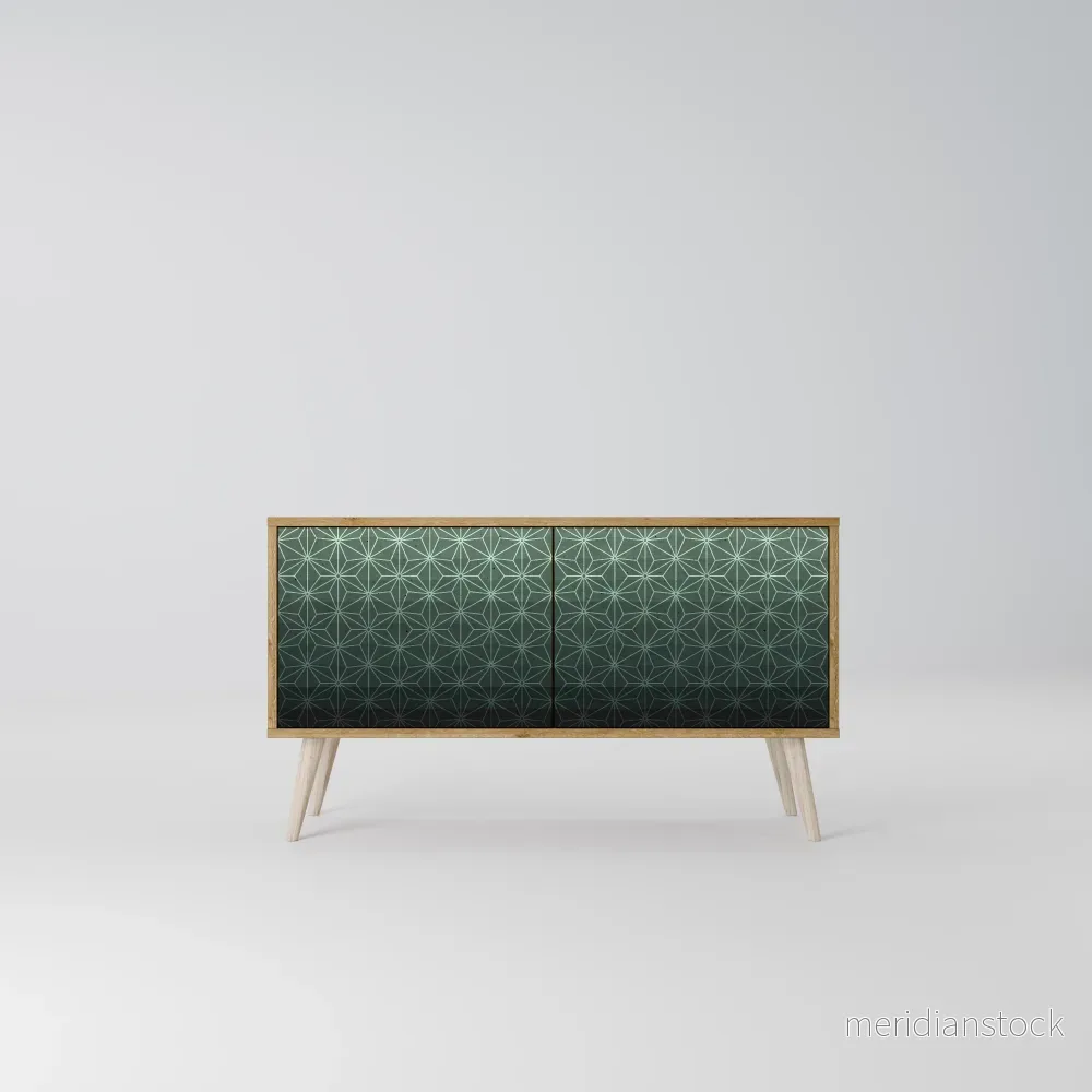 ORNAMENTAL GLIMMER Kompakt TV-bänk med 2 dörrar - Bild 2