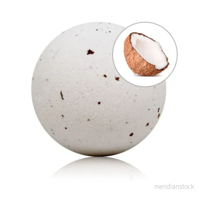 TALOKA - COCONUT SCENTED BATH BOMB WITH ROSE PETALS - Bild 2