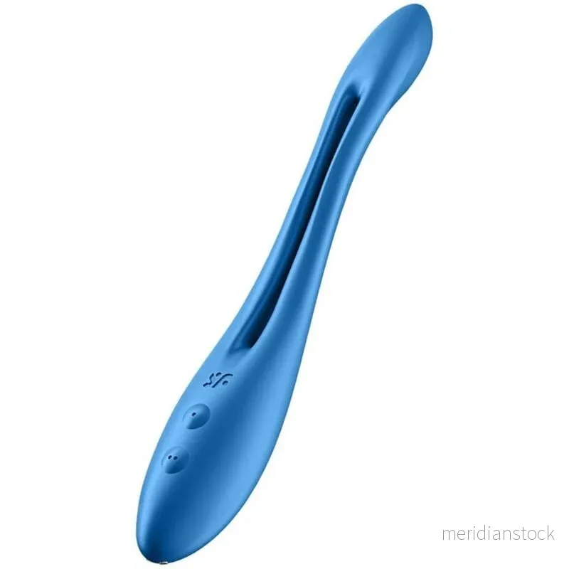 SATISFYER - ELASTIC GAME MULTI VIBRATOR BLUE - Bild 2