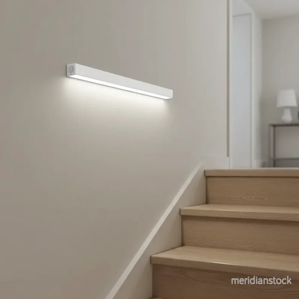 Smal Rektangulär Nattlampa - StairLux