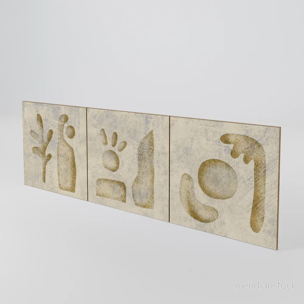 SAND SCULPTURES Luckset med 3 dörrar till sideboard SAND SCULPTURES Luckset med 3 dörrar till sideboard