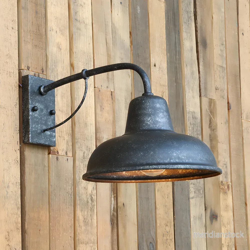 Utomhusvägglampa Sarok – retro modern fasadlampa IP65 vattentät