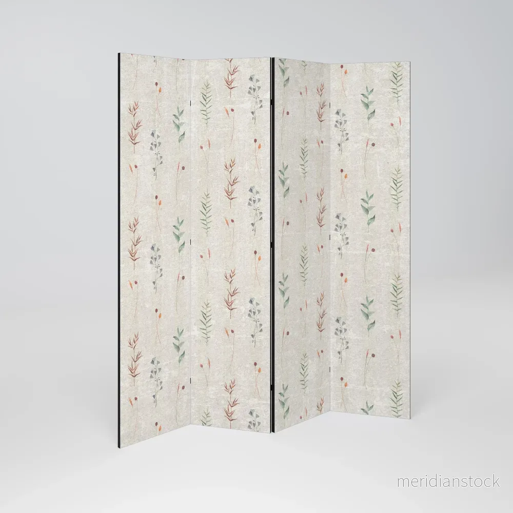 VERDANT HARMONY Rumsavdelare 4 paneler