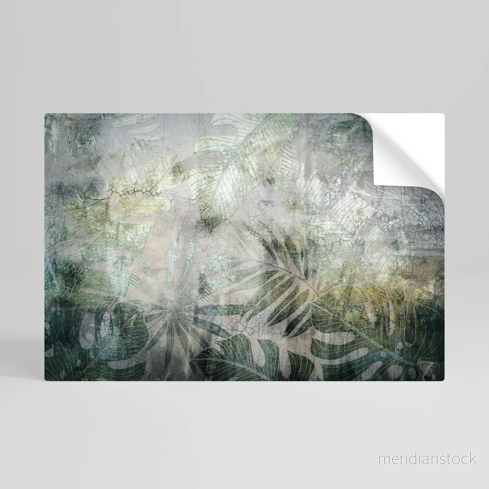 HARMONY IN GREENERY Självhäftande Horisontell Poster - Bild 2